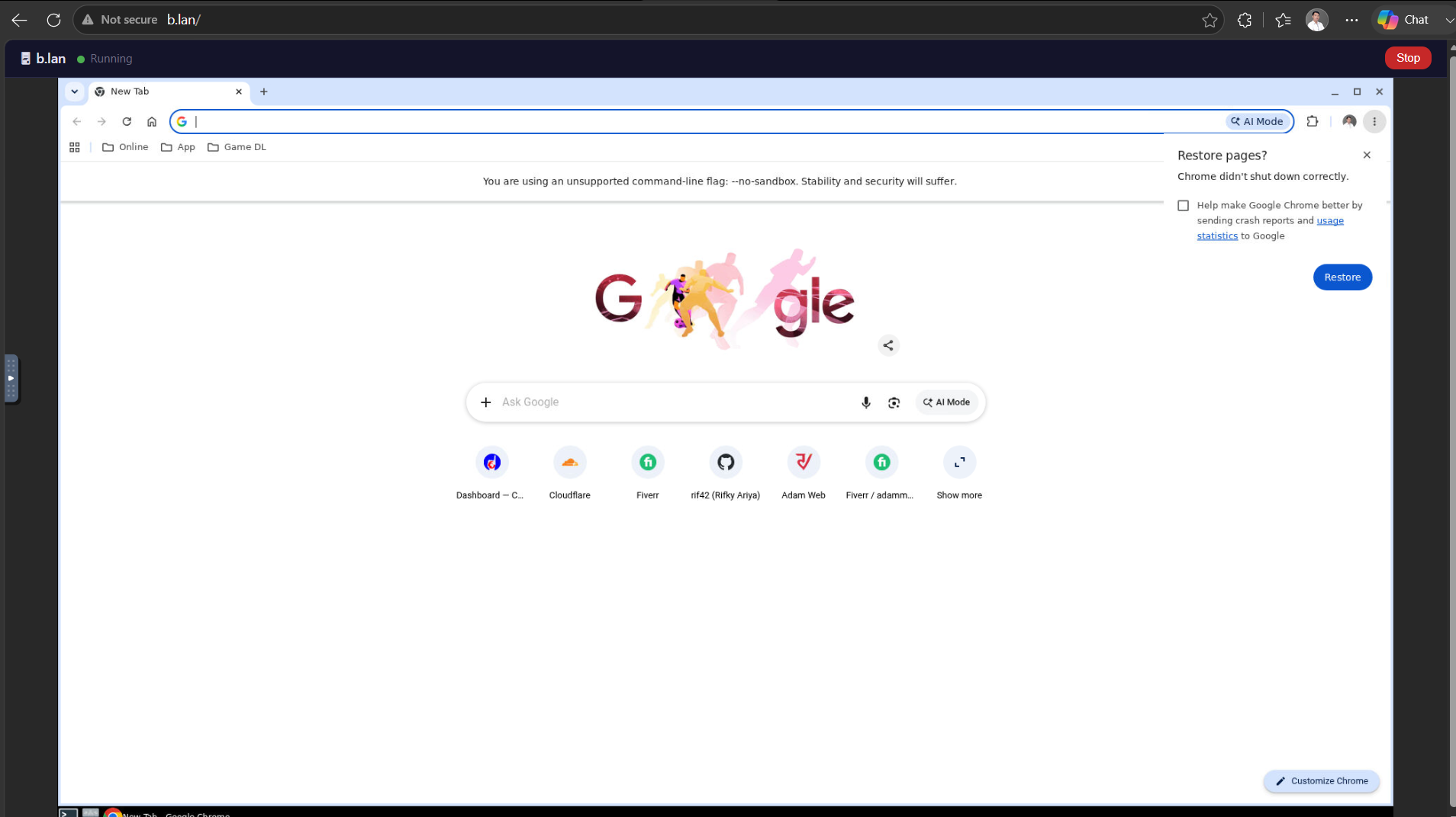 browser.lan remote desktop