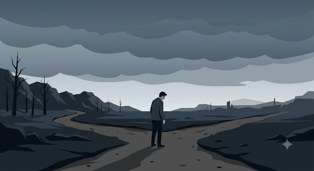 Ketika Semua Pilihan Terasa Salah — Kierkegaard, Absurditas, dan Leap of Faith