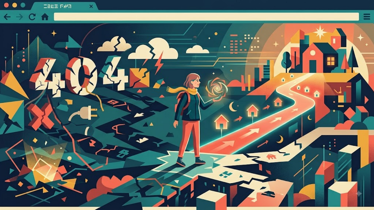 A Useful 404 Page for a Personal Website — Turning a Dead End into a Way Forward