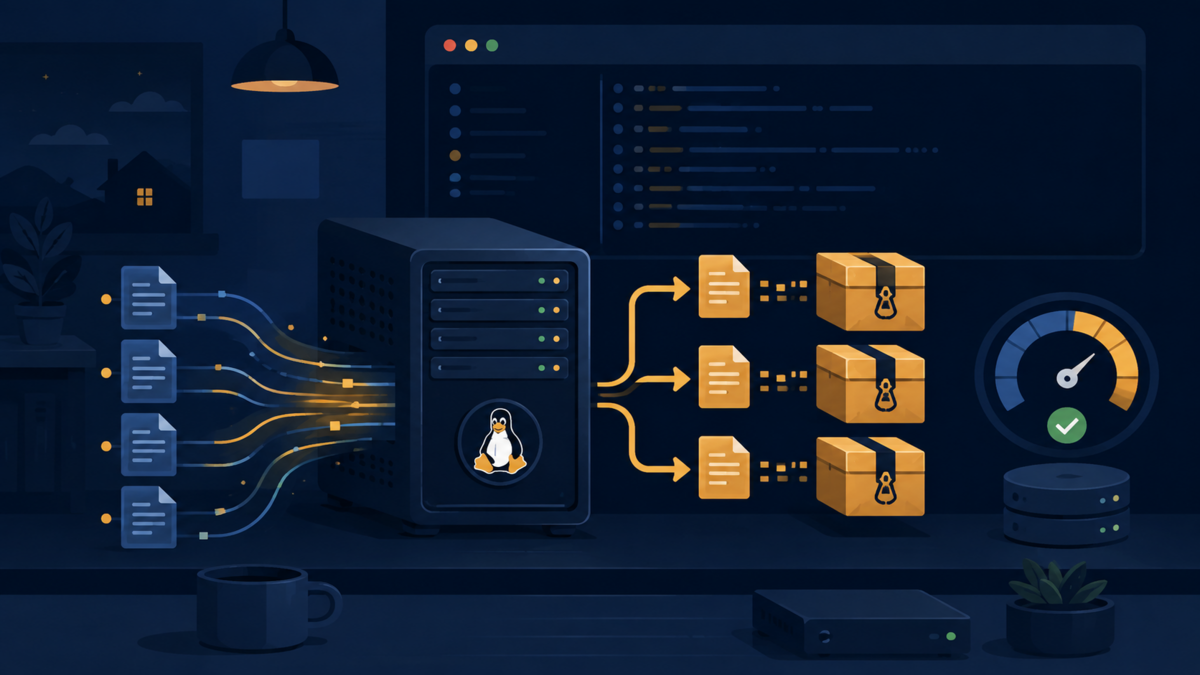Logrotate for a Home Server — Keep Logs Useful Without Letting Them Fill the Disk