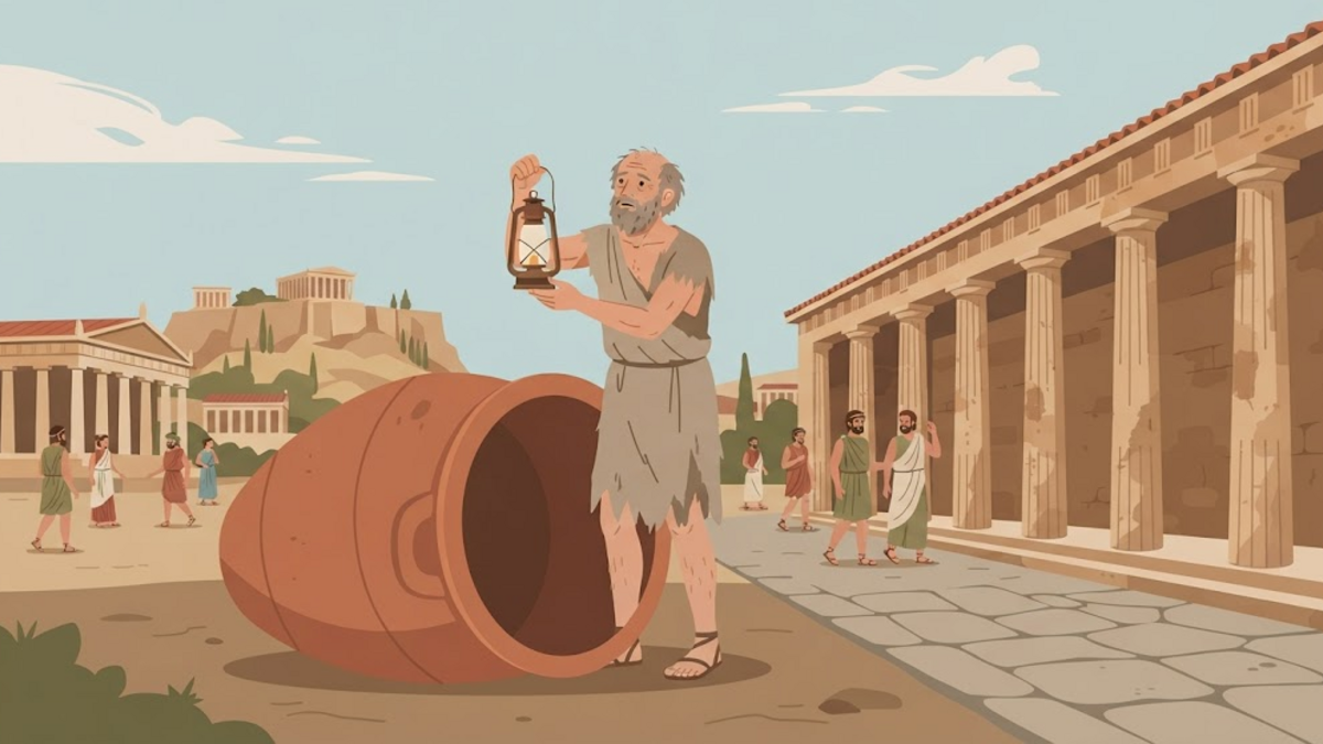 Ancient Cynicism and Diogenes of Sinope: What the Word Actually Meant