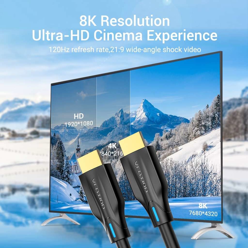 Jual Beli Kabel HDMI 8K Ultra HD TV Kualitas Terbaik