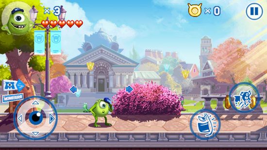 Free Download Monster University 2D APK - Java Game for Android Last Version