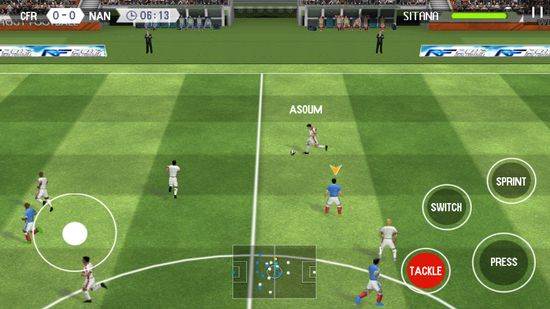 Free Download Real Football 2017 2D APK - Java Game for Android Last Version