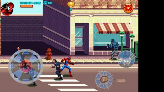 Free Download Spider-Man Toxic City 2D APK - Java Game for Android Last Version