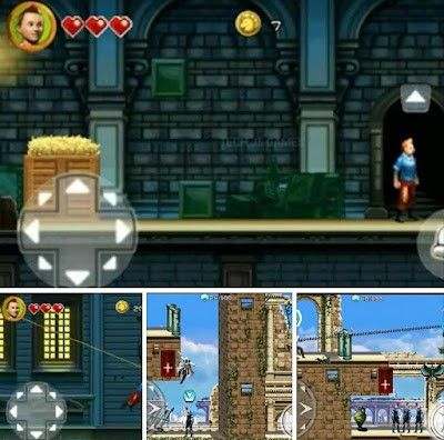 Free Download The Adventures of Tintin 2D APK - Java Game for Android Last Version