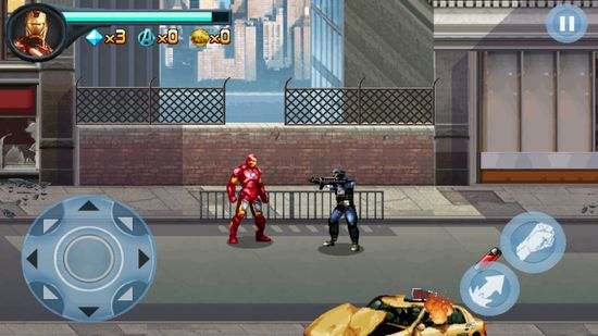 Free Download The Avengers 2D APK - Java Game for Android Last Version