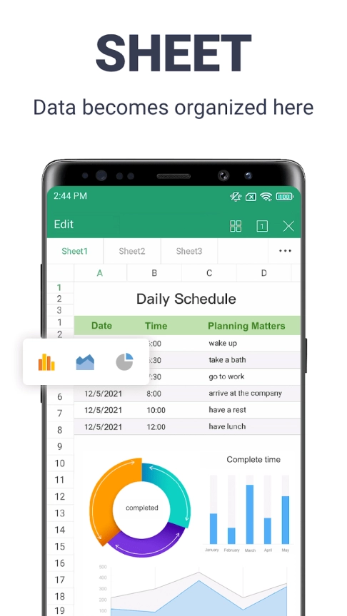 3 Word Excel PowerPoint Free For Mobile