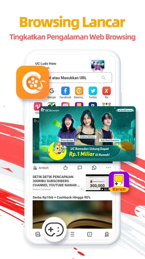 Free Download UC Browser APK for Android Mobile Last Old Version