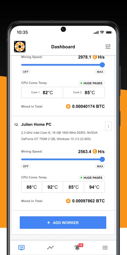 CryptoTab Farm - Digital Gold Android App
