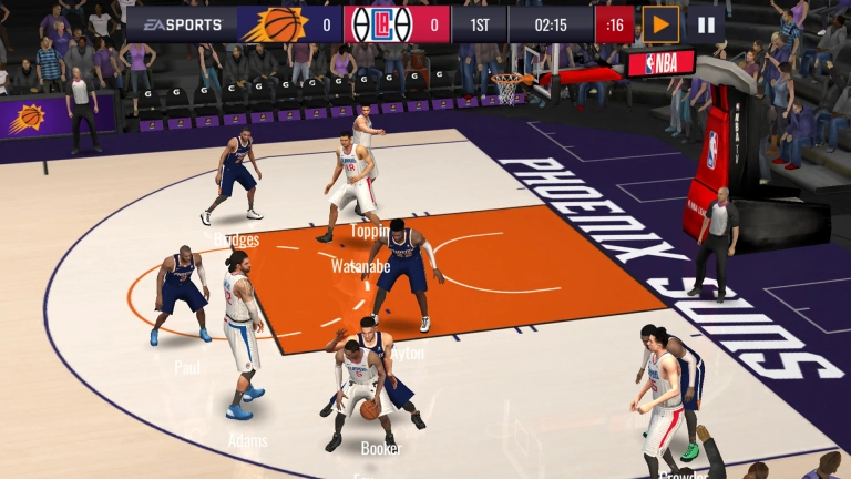 Unduh Gratis NBA LIVE Mobile Basketball untuk Android Mobile Smartphone Versi Lama Terbaru