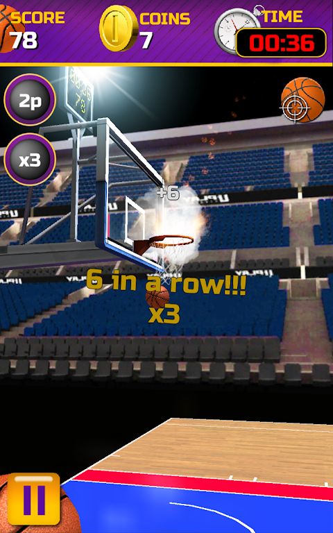 Unduh Gratis Swipe Basketball untuk Android Mobile Smartphone Versi Lama Terbaru
