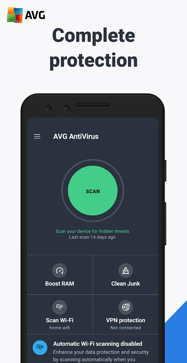 Free Download AVG AntiVirus & Security Last Version for Android Mobile Smartphone Offline Installer Google Drive