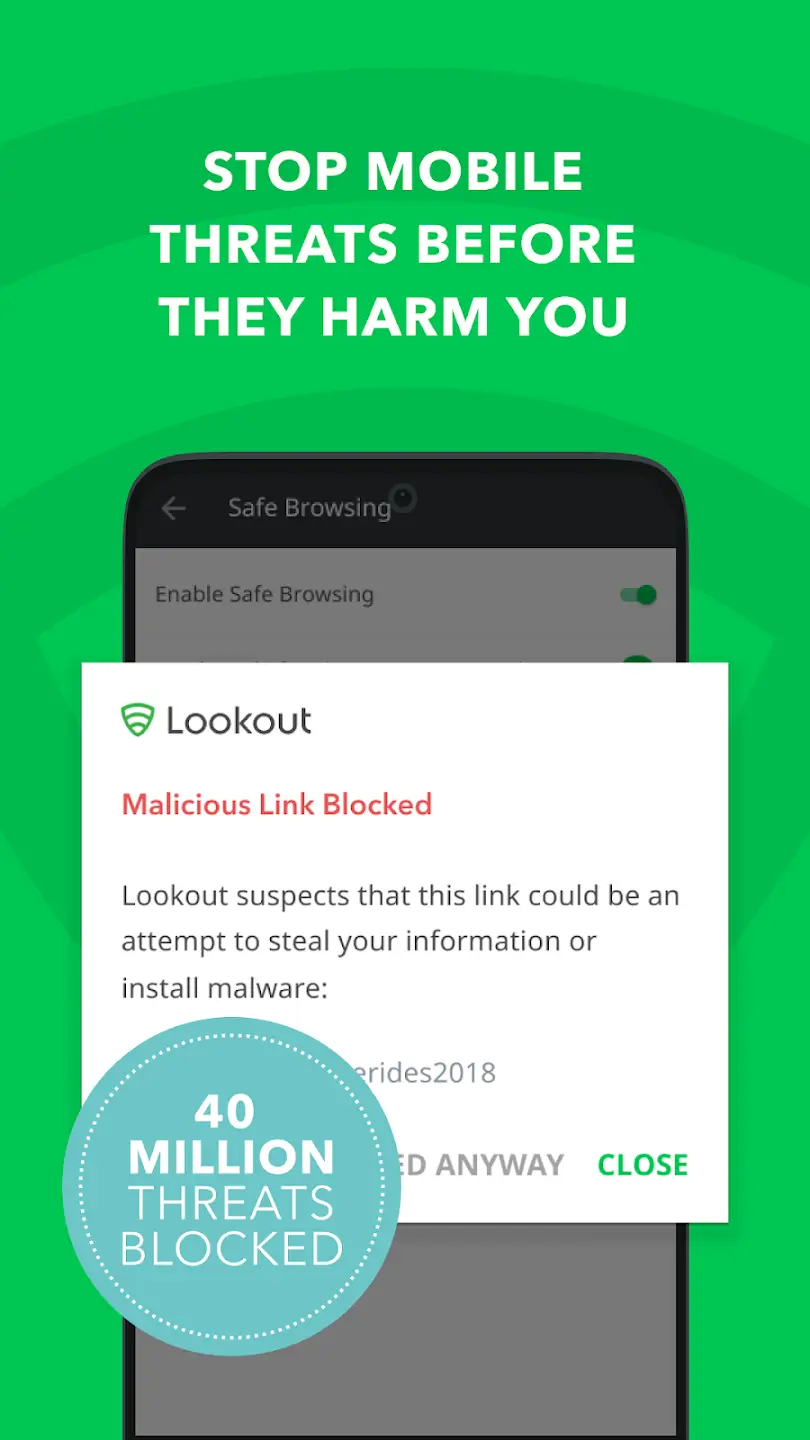 Unduh Gratis Lookout Security and Antivirus untuk Android Mobile Smartphone Versi Lama Terbaru