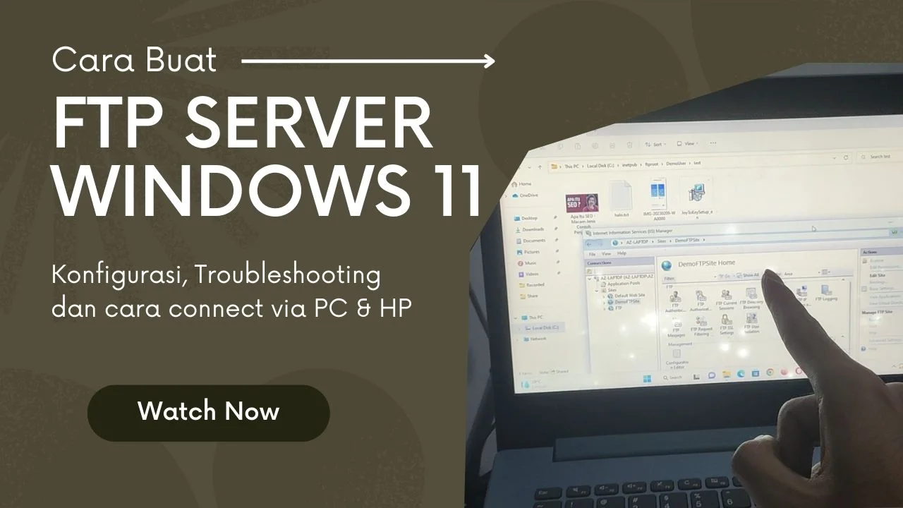 Cara Membuat FTP Server di Windows 11 untuk Jaringan Lokal